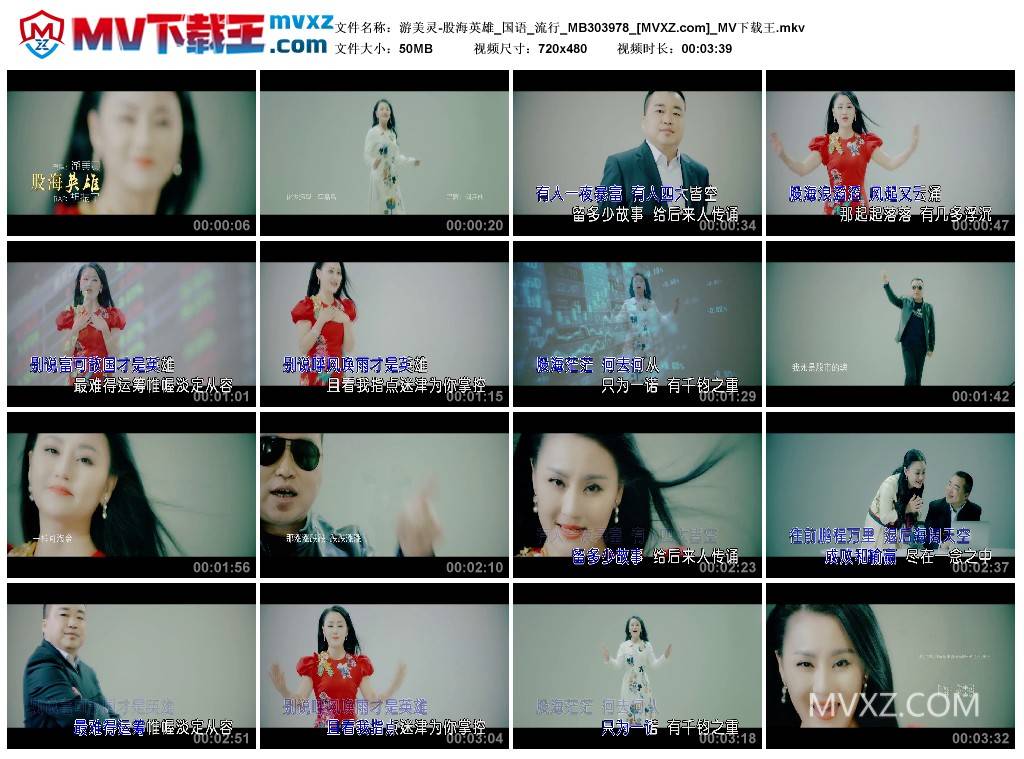 游美灵-股海英雄_国语_流行_MB303978